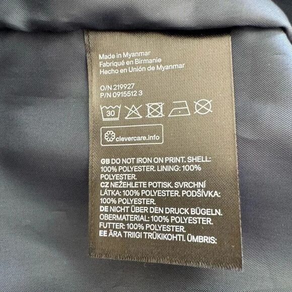 H& M Mint Blue Color Block  Lightweight Windbreaker Lined SZ 6-7 #2230 - Picture 9 of 13